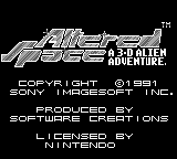 Altered Space - A 3-D Alien Adventure